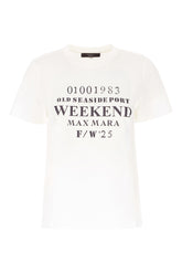 T-shirt in cotone bianco -  | Wise