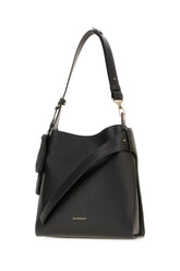 Borsa a spalla in pelle nera -  | Wise