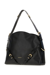 Borsa a spalla Voyou media in pelle nera -  | Wise