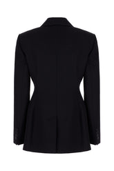 Black wool blazer -  | Wise