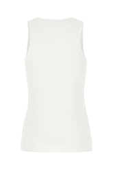 Canotta in cotone stretch bianco -  | Wise