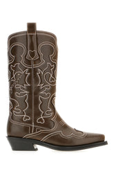 Stivali Shaft in similpelle marrone -  | Wise