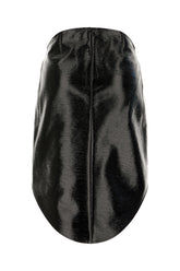 Gonna in simil pelle nera -  | Wise