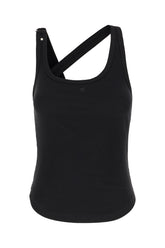 Top in cotone nero -  | Wise