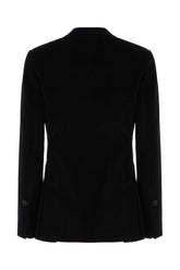 Giacca in cotone stretch nero -  | Wise
