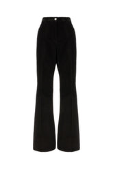Pantalone in cotone stretch nero -  | Wise