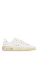 White leather Rider sneakers -  | Wise