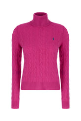 Maglione in misto lana fucsia -  | Wise
