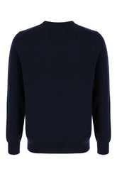 Maglione in lana blu notte -  | Wise