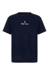 T-shirt in cotone blu notte -  | Wise