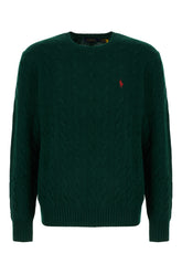 Maglione in misto lana verde -  | Wise