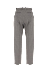 Pantalone in lana stretch grigio -  | Wise