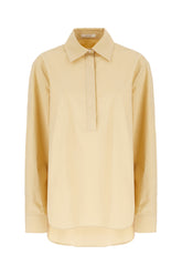 Camicia in popeline beige -  | Wise