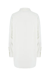 Camicia in misto cotone bianco -  | Wise