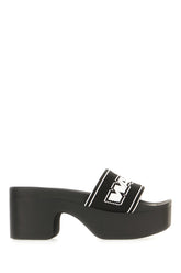 Black rubber slippers -  | Wise