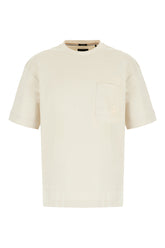 T-shirt in cotone sabbia -  | Wise