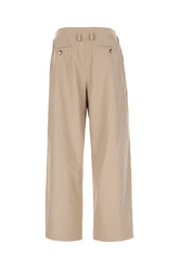 Pantalone in cotone tortora -  | Wise
