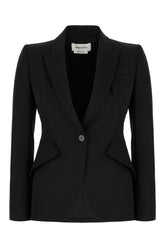 Black wool blazer -  | Wise