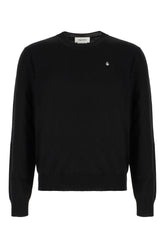 Maglione in lana nera -  | Wise