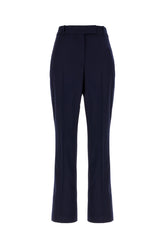 Pantalone in lana blu navy -  | Wise
