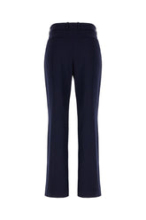 Pantalone in lana blu navy -  | Wise