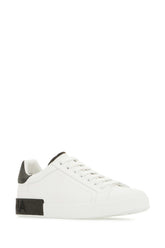White leather Portofino sneakers -  | Wise