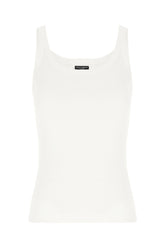 Top in cotone bianco -  | Wise