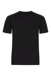 Black cotton t-shirt -  | Wise
