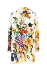 Cappotto in misto cotone stretch ricamato -  | Wise