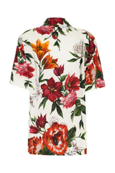 Printed stretch silk shirt -  | Wise