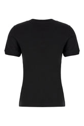 Black cotton t-shirt -  | Wise