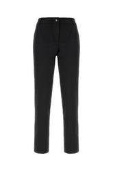 Pantalone in lana stretch nero -  | Wise