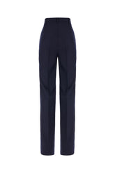 Pantalone in lana stretch nero -  | Wise