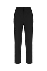 Pantalone in misto poliestere stretch nero -  | Wise