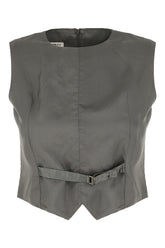Graphite viscose vest -  | Wise
