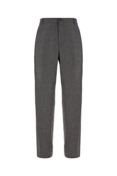Pantalone in lana grigio scuro -  | Wise