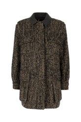Cappotto in misto lana ricamata -  | Wise