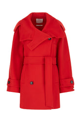 Cappotto in lana rossa -  | Wise