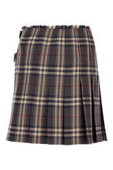 Gonna in lana ricamata -  | Wise