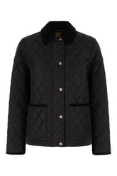 Giubbino imbottito in nylon nero -  | Wise