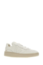 White leather V-90 sneakers -  | Wise