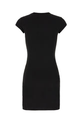 Abito in cotone stretch nero -  | Wise