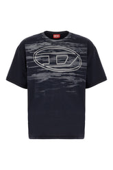 T-shirt in cotone blu notte -  | Wise