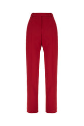 Pantalone in misto lana stretch rossa -  | Wise