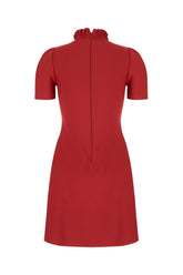 Abito in misto viscosa stretch rossa -  | Wise