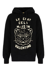 Felpa in cotone nero -  | Wise