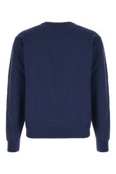 Felpa in cotone blu navy -  | Wise