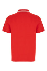 Polo in piquet rosso -  | Wise