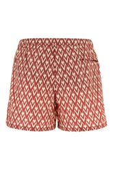 Bermuda mare in nylon stampato -  | Wise