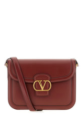 Borsa a tracolla 9to5 in pelle bordeaux -  | Wise